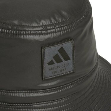 アディダス adidas　撥水 中綿入り バケットハット DKL22 HY5950 ブラック　2023年モデル 詳細2