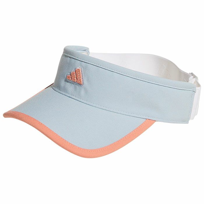 アディダス adidas　レディース サンバイザー MGR69 IB0480 ワンダーブルー　2023年モデル  ワンダーブルー（IB0480）