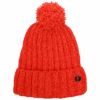 アディダス adidas　レディース ケーブルニット ビーニー DKL27 HY1630 ブライトレッド　2023年モデル ブライトレッド（HY1630）