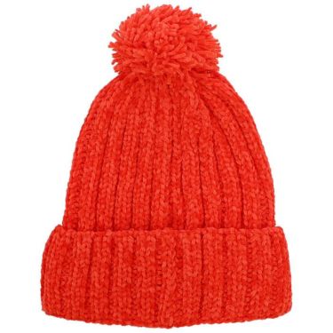 アディダス adidas　レディース ケーブルニット ビーニー DKL27 HY1630 ブライトレッド　2023年モデル 詳細1
