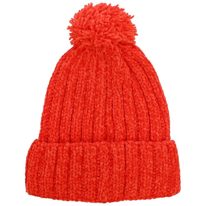 アディダス adidas　レディース ケーブルニット ビーニー DKL27 HY1630 ブライトレッド　2023年モデル 詳細1