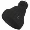 アディダス adidas　レディース ケーブルニット ビーニー DKL27 HY6028 ブラック　2023年モデル ブラック（HY6028）