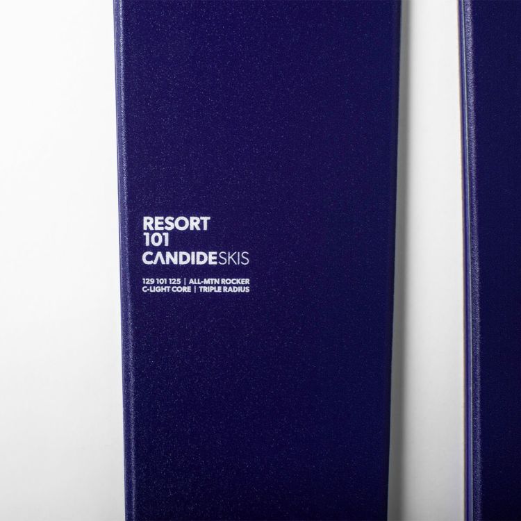 キャンディッド CANDIDE RESORT 101 リゾート 101 スキー板 単品 2025