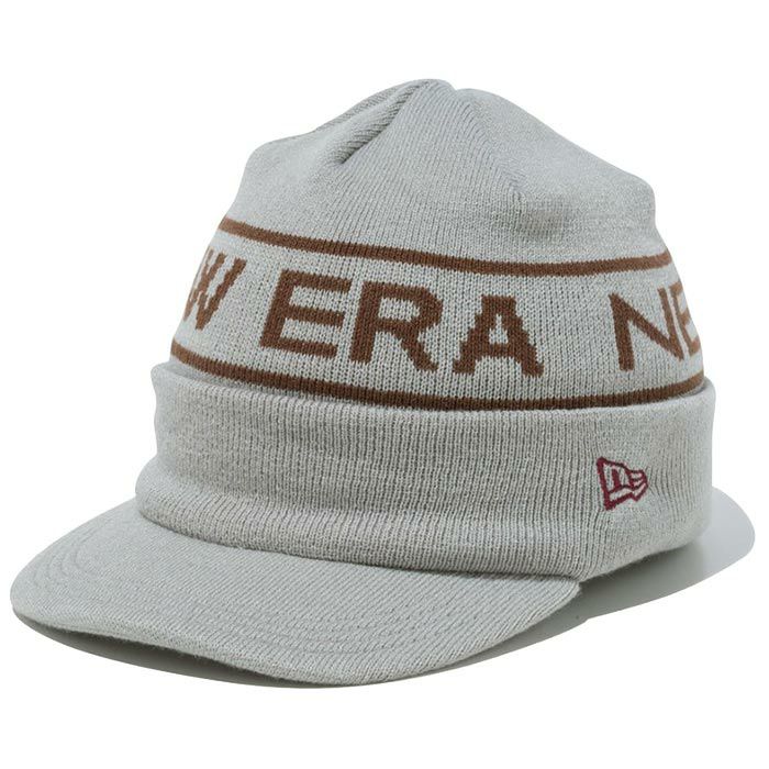 ニューエラ NEW ERA　バイザーニット Visor Knit 13762897 ライトグレー　2023年モデル ライトグレー（13762897）