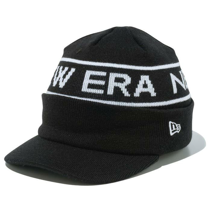 ニューエラ NEW ERA　バイザーニット Visor Knit 13762898 ブラック　2023年モデル ブラック（13762898）