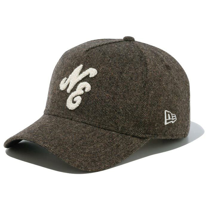 ニューエラ NEW ERA　キャップ 9FORTY A-Frame Nep Tweed ネップツイード 13762963 ブラウン　2023年モデル ブラウン（13762963）