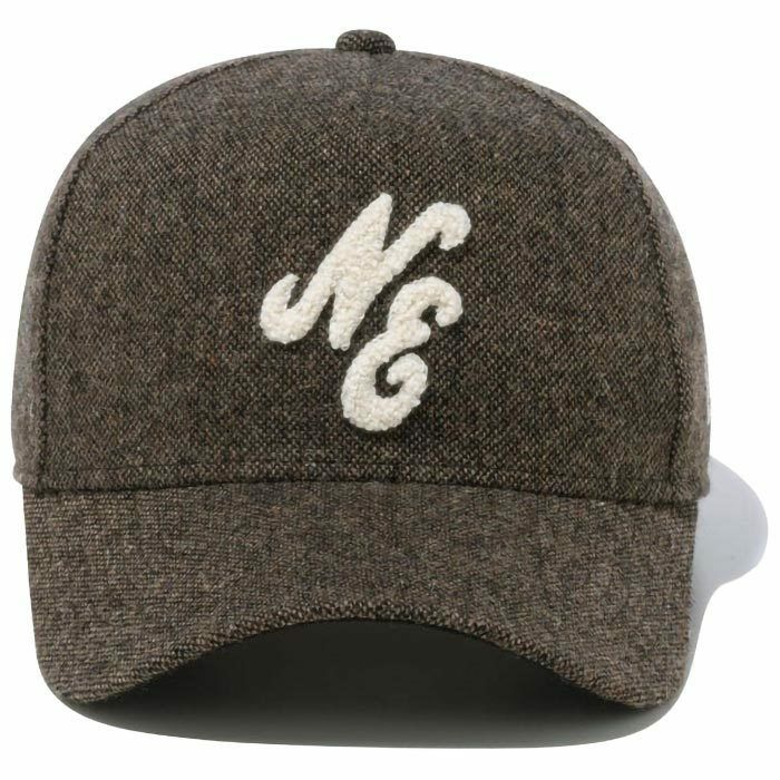 ニューエラ NEW ERA　キャップ 9FORTY A-Frame Nep Tweed ネップツイード 13762963 ブラウン　2023年モデル 詳細1