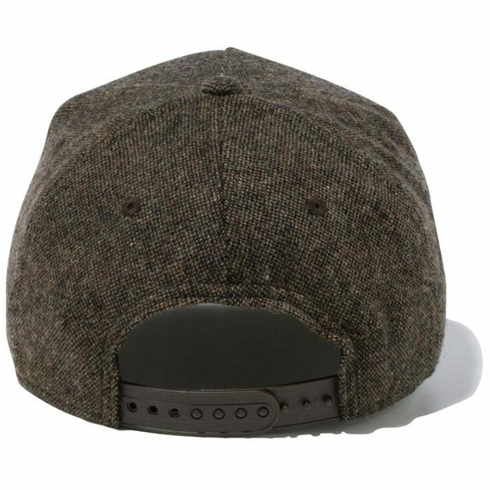 ニューエラ NEW ERA　キャップ 9FORTY A-Frame Nep Tweed ネップツイード 13762963 ブラウン　2023年モデル 詳細3