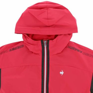 ルコック Le coq sportif　レディース RIJOUME 撥水 防風 ロゴプリント 裏起毛 長袖 フルジップ パーカー QGWWJK10　2023年モデル 詳細3