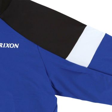 スリクソン SRIXON　メンズ ロゴプリント 配色切替 ストレッチ 長袖 ハーフジップ ハイブリッド プルオーバー RGMWJL53　2023年モデル 詳細5