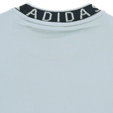 アディダス adidas　レディース ロゴデザイン ジャガード ストレッチ 長袖 モックネックシャツ MKS47　2023年モデル 詳細4