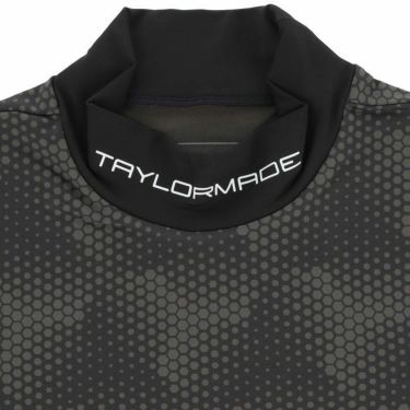 テーラーメイド TaylorMade　メンズ 防風 ロゴデザイン 総柄 グラフィックプリント ストレッチ 長袖 モックネックシャツ TL070　2023年モデル 詳細3