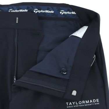 テーラーメイド TaylorMade　メンズ 撥水 ロゴプリント 裏起毛 ストレッチ テーパード ロングパンツ TL103　2023年モデル [裾上げ対応1●] 詳細5