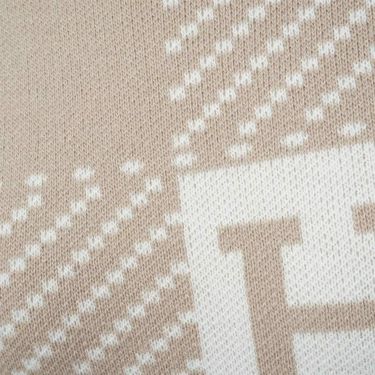 トミー ヒルフィガー ゴルフ　レディース ブロックチェック柄 ロゴジャガード 長袖 ボトルネック セーター THLA368　2023年モデル 詳細5