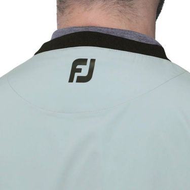 フットジョイ FootJoy　メンズ 撥水 ロゴプリント バイカラー 長袖 クルーネック プルオーバー ジャケット FJ-F23-O03　2023年モデル 詳細3