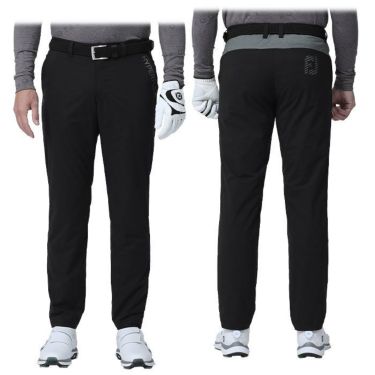 フットジョイ FootJoy　メンズ 撥水 ロゴプリント 配色切替 ストレッチ テーパード ロングパンツ FJ-F23-P07　2023年モデル 詳細2