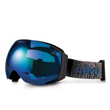 リーボ Revo　IKON NO. 1 / BODE MILLER アイコン NO. 1 /ボディー ミラー Matte Black / Blue Water　スキーゴーグル 2023-2024 Matte Black / Blue Water