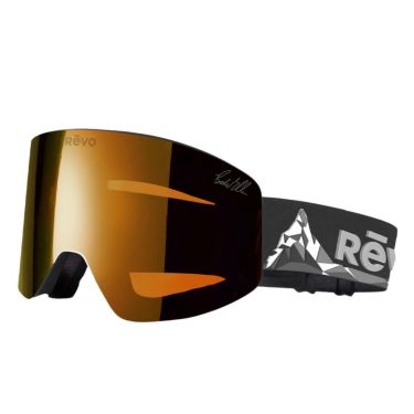 リーボ Revo　WHITEOUT NO. 6 / BODE MILLER ホワイトアウト NO. 6 /ボディー ミラー Matte Black / Solar Orange　スキーゴーグル 2023-2024 Matte Black / Solar Orange