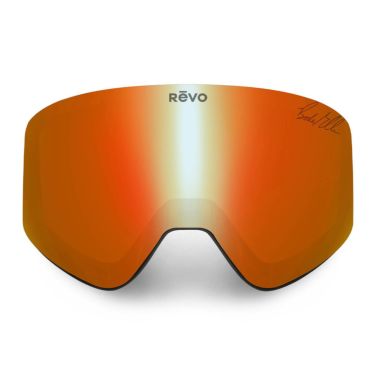 リーボ Revo　WHITEOUT NO. 6 / BODE MILLER ホワイトアウト NO. 6 /ボディー ミラー Matte Black / Solar Orange　スキーゴーグル 2023-2024 詳細1