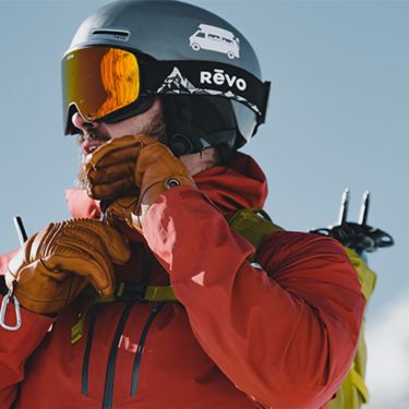 リーボ Revo　WHITEOUT NO. 6 / BODE MILLER ホワイトアウト NO. 6 /ボディー ミラー Matte Black / Solar Orange　スキーゴーグル 2023-2024 詳細2