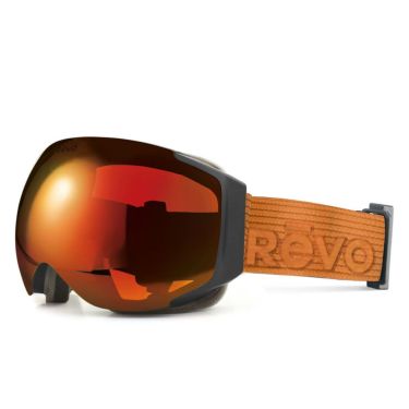 リーボ Revo　CARVER NO. 8 / BODE MILLER カーバーNO.8 /ボディー ミラー Matte Black / Solar Orange　スキーゴーグル 2023-2024 Matte Black / Solar Orange