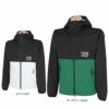 フィラ FILA　メンズ 防風 ロゴ刺繍 ボンディング バイカラー ストレッチ 長袖 フルジップ パーカー 783-242　2023年モデル