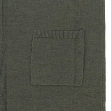 ナノ・ユニバース　レディース ロゴ刺繍 長袖 モックネック ニット ワンピース 045-3224002　2023年モデル グレー（022） 詳細3