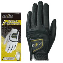 ゼクシオ XXIO　羊革 メンズ ゴルフグローブ GGG-X019 ブラック