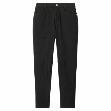 ブラック＆ホワイト Black＆White　ホワイトライン レディース 裏起毛 4WAYストレッチ 切替デザイン ロングパンツ BLF5023WU　2023年モデル [裾上げ対応1●] ブラック（20）