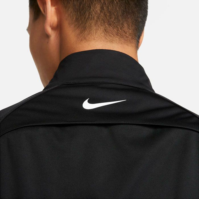 ナイキ NIKE メンズ 防風 レペル ツアー ストレッチ 長袖 ハーフジップ ジャケット DR5294 010 ブラック/ホワイト | 【公式】有賀園 ゴルフオンラインAGO