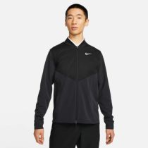 ナイキ NIKE　メンズ 撥水 ツアー エッセンシャル 生地切替 ストレッチ 長袖 パッカブル フルジップ ジャケット DZ5384 010 ブラック/ブラック/ホワイト