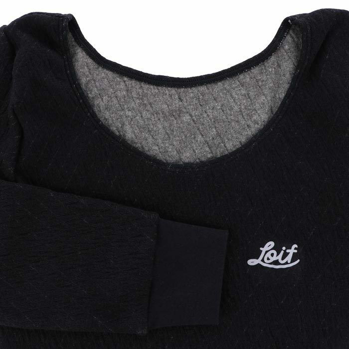 ロイフ Loif　レディースインナー ソルファイバー レイヤーテック キルティング ストレッチ 長袖 クルーネック アンダーシャツ YL1661W 詳細3