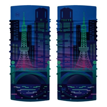 バフ BUFF　スキーウェア ネックチューブ オリジナル エコ ストレッチ 日本限定モデル Original EcoStretch JAPAN LIMITED 2023-2024 TOKYO NIGHTS GREEN（553270）