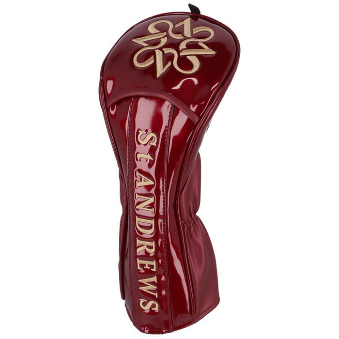 セントアンドリュース St ANDREWS　STAロゴ エナメル ドライバー用 ヘッドカバー 042-3984811 070 ワイン　2023年モデル ワイン（070）