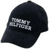 トミー ヒルフィガー ゴルフ　ロゴ刺繍 コーデュロイ キャップ THMB3F54 30 ネイビー　2023年モデル ネイビー（30）