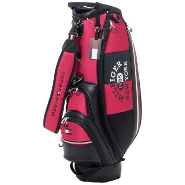 トミー ヒルフィガー ゴルフ　ロゴデザイン キャディバッグ THMG3FC8 48 ピンク　2023年モデル ピンク（48）