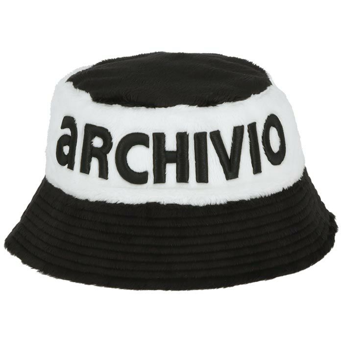 アルチビオ archivio　レディース リバーシブル バケットハット A310924 101 ブラック　2023年モデル ブラック（101）