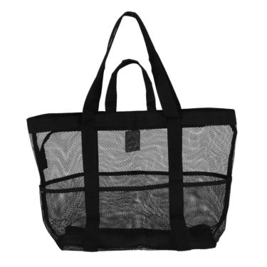 マウンテン ピークス Mt.Peaks　METH TOTE BAG メッシュ トート バッグ Black　スキーバック 2023-2024 詳細2