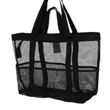 マウンテン ピークス Mt.Peaks　METH TOTE BAG メッシュ トート バッグ Black　スキーバック 2023-2024 詳細4