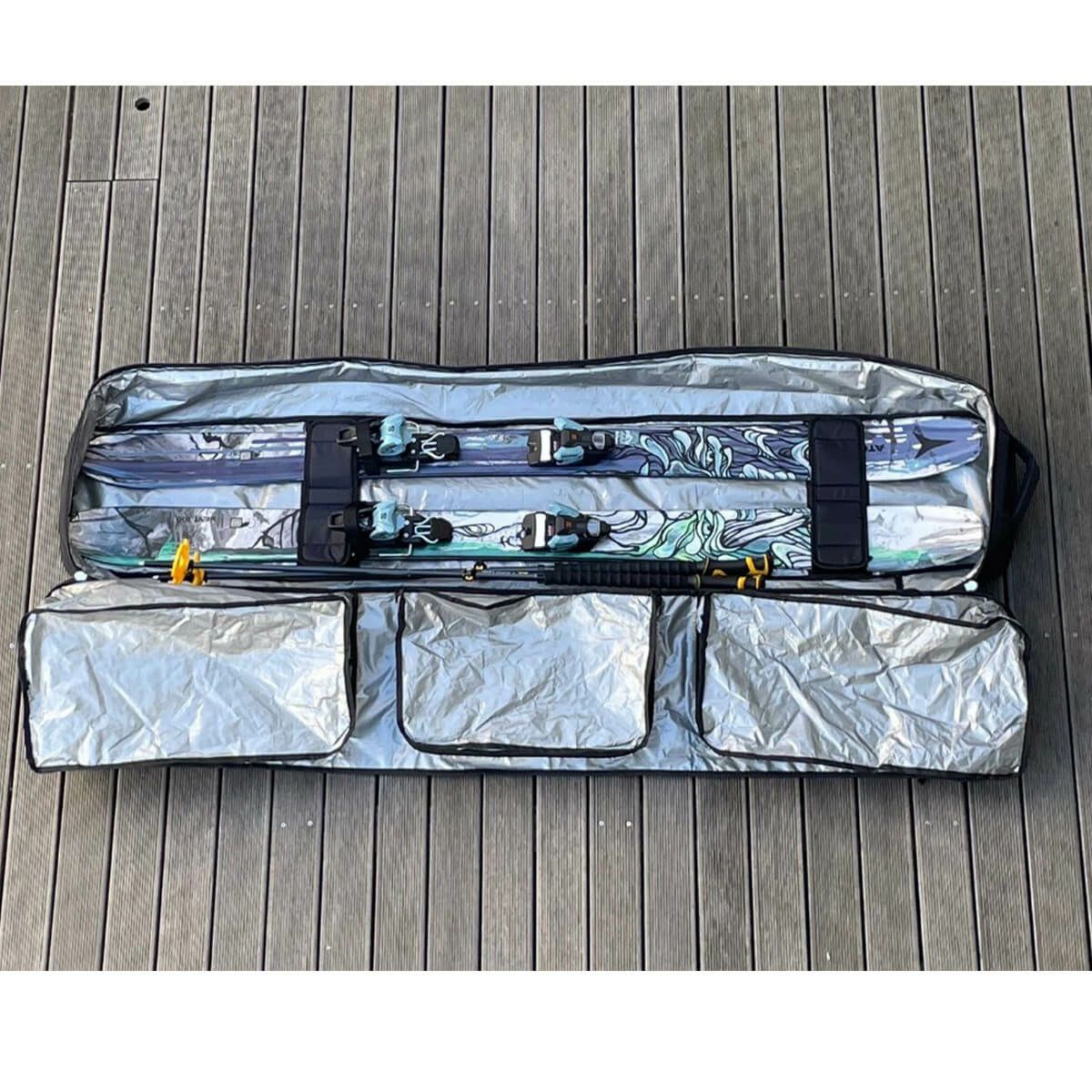 マウンテン ピークス Mt.Peaks　ALL IN ONE SKI オール イン ワン スキー ケース　スキーケース 2023-2024アディダス adidas　 詳細7
