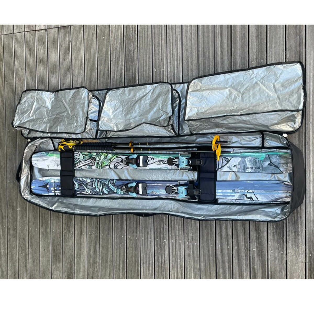 マウンテン ピークス Mt.Peaks　ALL IN ONE SKI オール イン ワン スキー ケース　スキーケース 2023-2024アディダス adidas　 詳細9