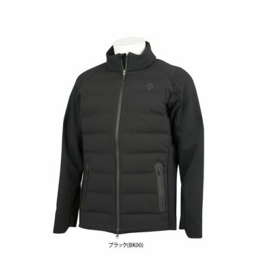 デサントゴルフ DESCENTE GOLF　メンズ g-arc 撥水 ストレッチ 防風 長袖 フルジップ ハイブリッド ダウン ジャケット DGMWJK00　2023年モデル 詳細1