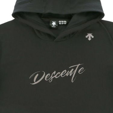 デサントゴルフ DESCENTE GOLF　メンズ DSG トリコット 裏起毛 長袖 プルオーバー フーディー DGMWJL55　2023年モデル 詳細3