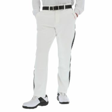 フィッチェゴルフ FICCE GOLF　メンズ サイドライン ストレッチ ロングパンツ 229501　2022年モデル オフホワイト（05）