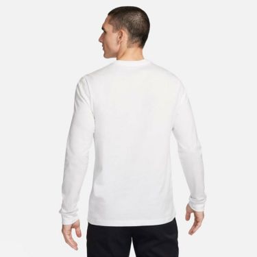 ナイキ NIKE　メンズ ゴルフモチーフプリント 長袖 Tシャツ FQ4929 100 ホワイト　2024年モデル 詳細1