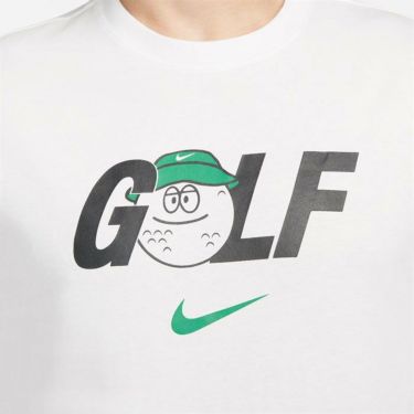 ナイキ NIKE　メンズ ゴルフモチーフプリント 長袖 Tシャツ FQ4929 100 ホワイト　2024年モデル 詳細3