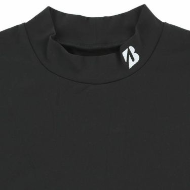 ブリヂストンゴルフ　メンズ ロゴ刺繍 ストレッチ 長袖 モックネックシャツ ZGMF4F 詳細3