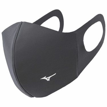 ミズノ MIZUNO　メンズ ロゴプリント ブレスサーモ マウスカバー C2JY0621 08 チャコールグレー チャコールグレー（C2JY062108）