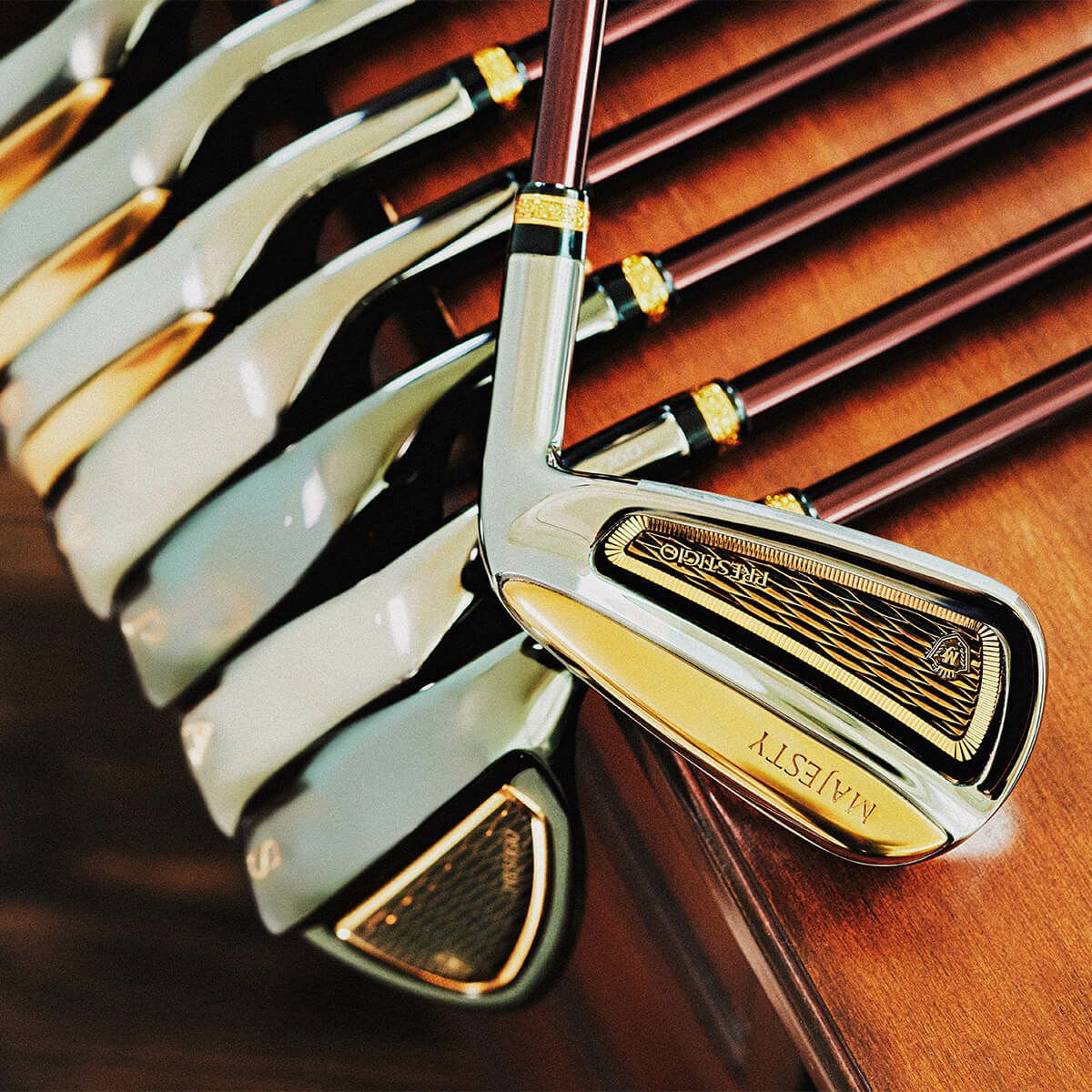 マジェスティ　プレステジオ13 メンズ アイアン 4本セット（＃7～9、PW） MAJESTY LV760 カーボンシャフト 詳細8