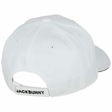 ジャックバニー Jack Bunny!!　フロントロゴ ツイル キャップ 262-4187200 030 ホワイト　2024年モデル 詳細1